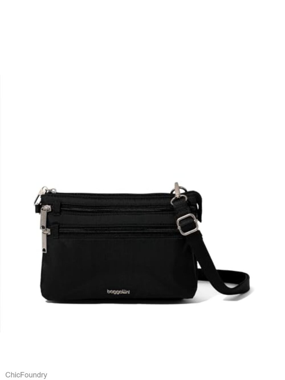 Anti-Theft Crossbody Bag with Locking Zippers Slash-Resistant RFID Travel Safe